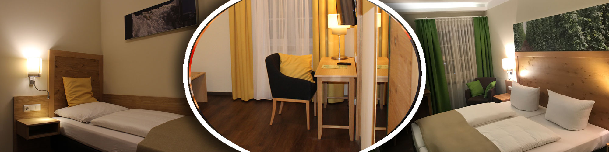 Zimmerbeispiele Hotel Amberger Kösching