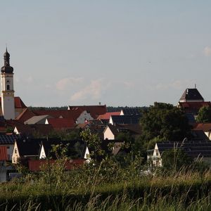 Blick auf  85092 Kösching