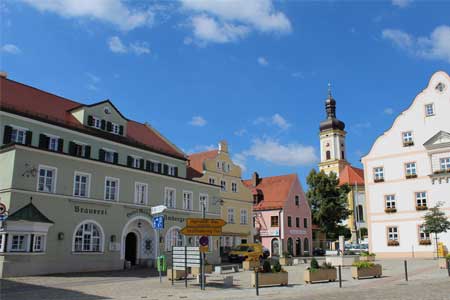 Marktolatz in Kösching Hotelgasthof Amberger